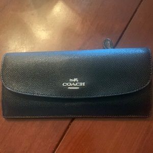 Black coach wallet